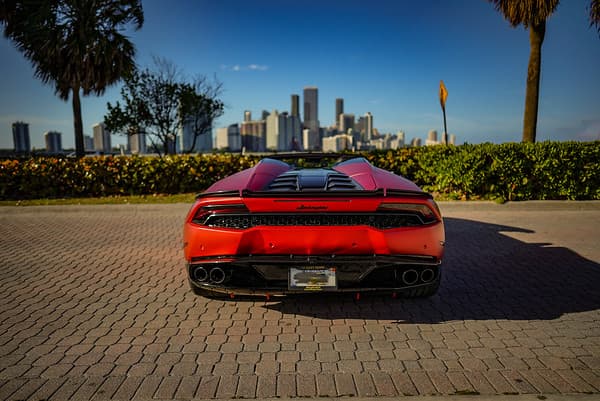 Lamborghini Huracan evo spyder 4